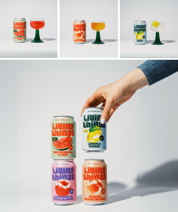 LivingThings果啤包裝設(shè)計(jì)欣賞：繽紛果味，魅力綻放 —— 邂逅驚艷水果啤酒包裝設(shè)計(jì)